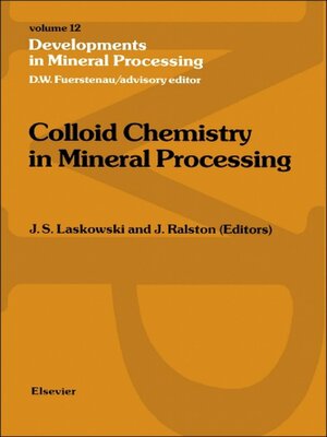cover image of Colloid Chemistry in Mineral Processing